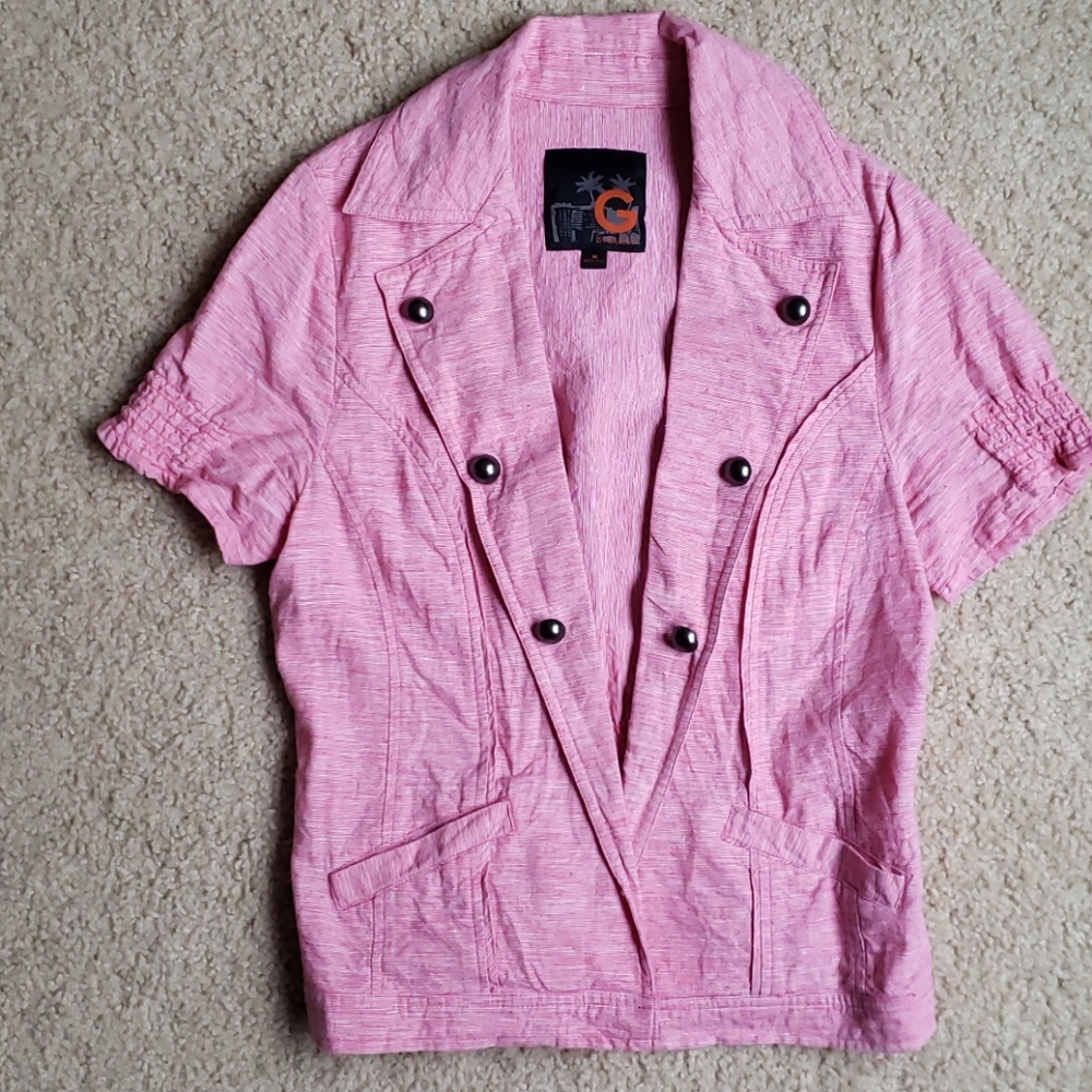 Light pink top